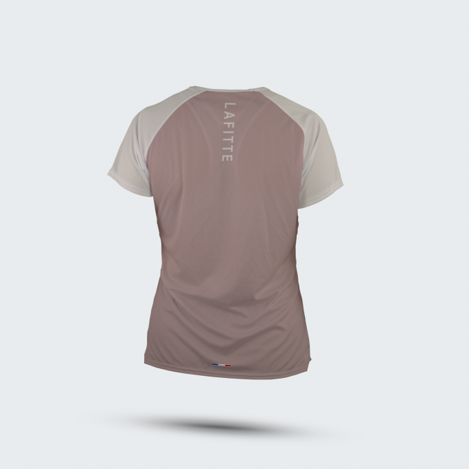 Le T-shirt Running Femme - Marron