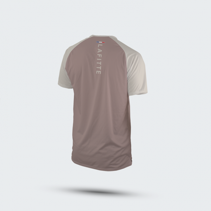 Le T-shirt Running Homme - Marron