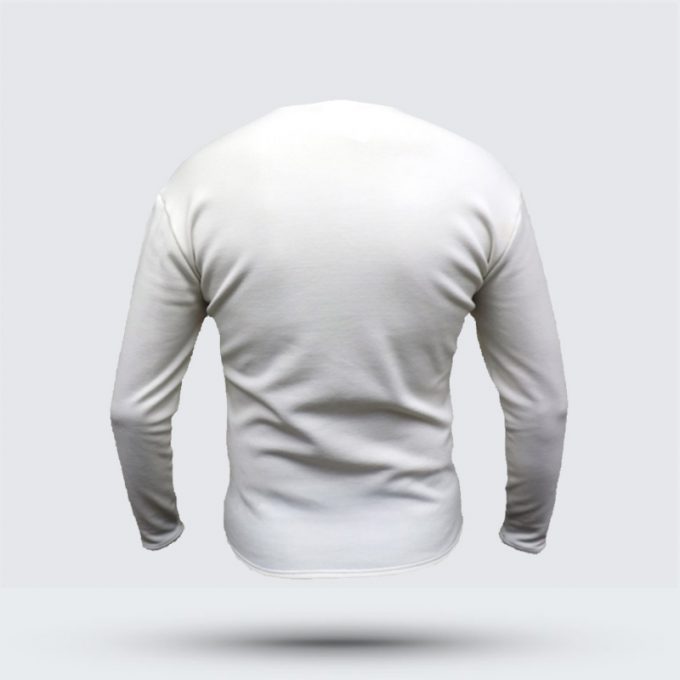 NICOLAS - Maillot blanc sans col